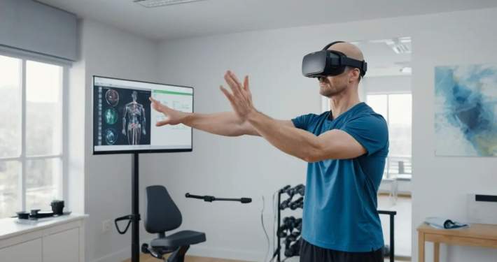 Rehabilitación por realidad virtual en fisioterapia y medicina